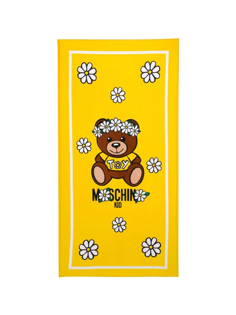 moschino beach towel