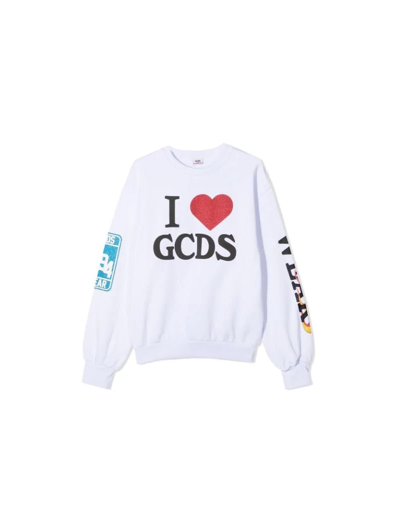 GCDS Mini Gcds Kids - White