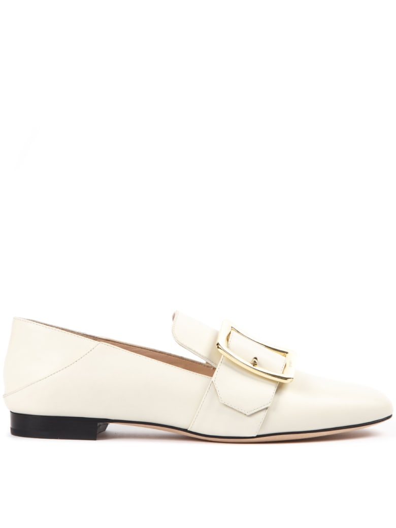 Bally Bally Janelle Bone Color Loafers In Leather - Bone - 10963943 ...