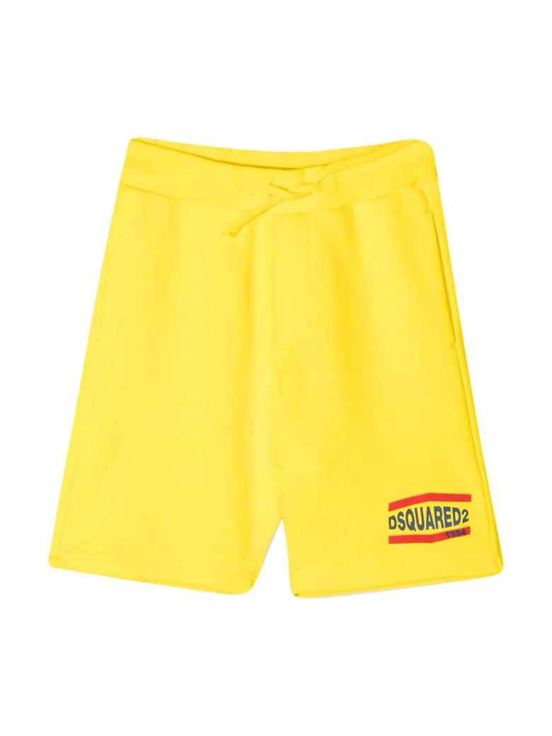 lemon yellow shorts
