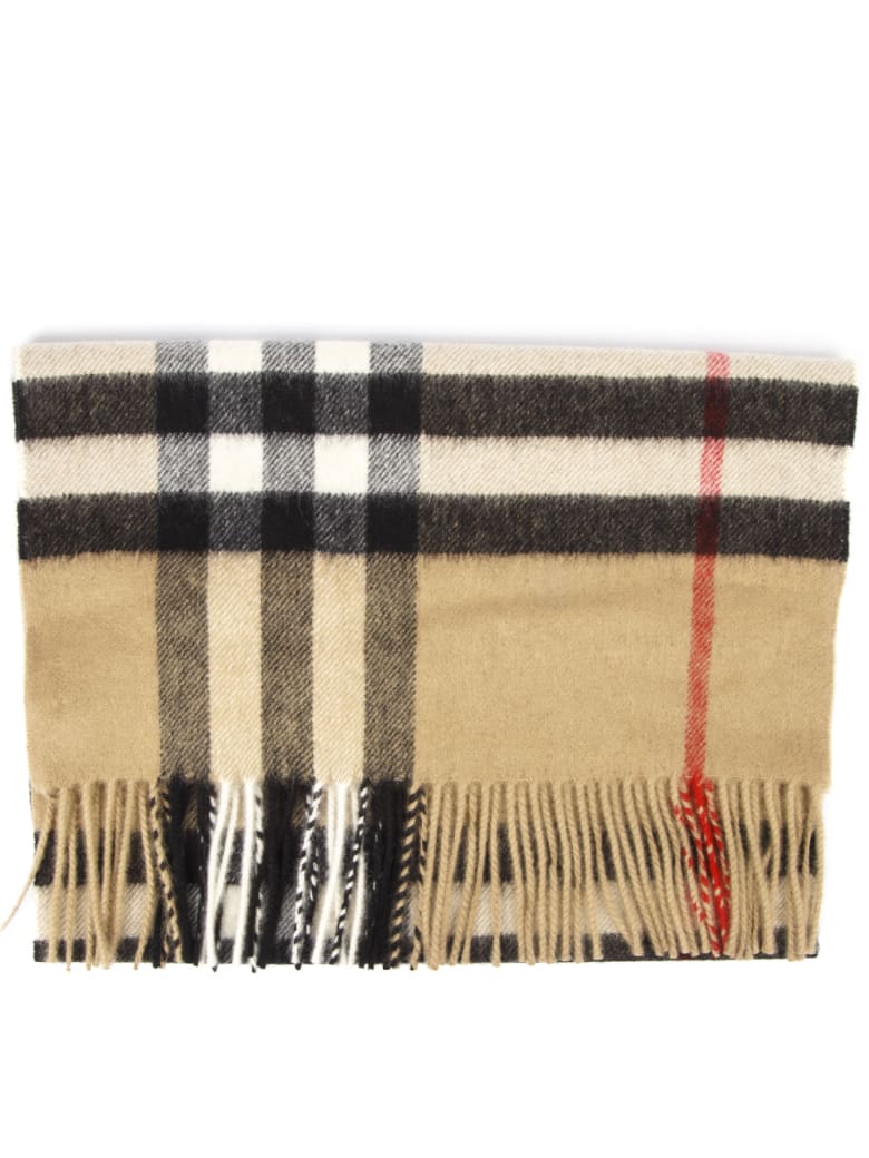 burberry classic check scarf
