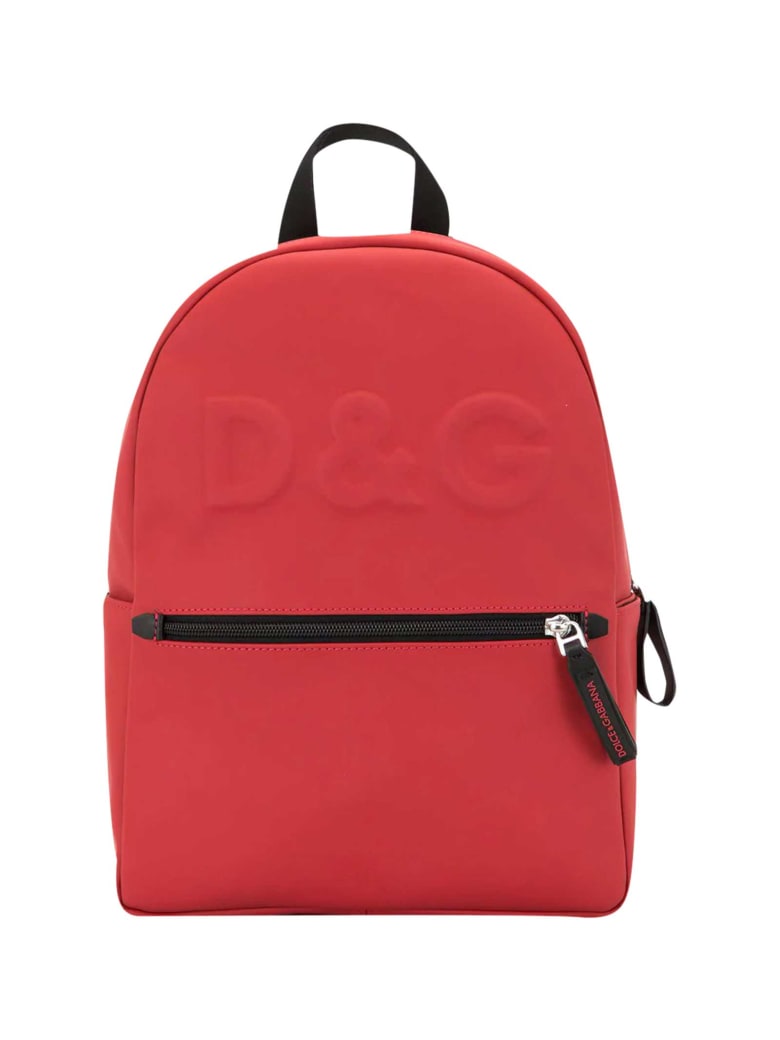 Dolce & Gabbana Red Backpack - Rosso