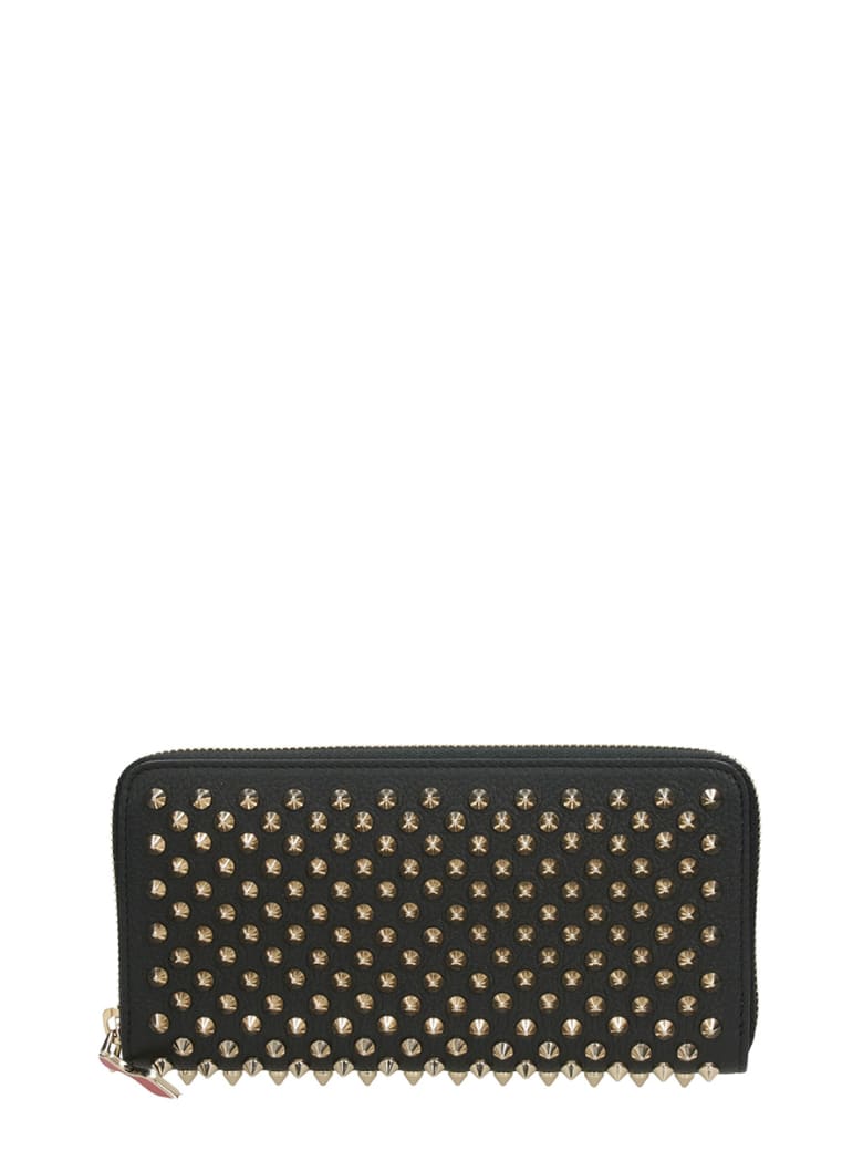 Christian Louboutin Panettone Zipped Continental Wallet - black