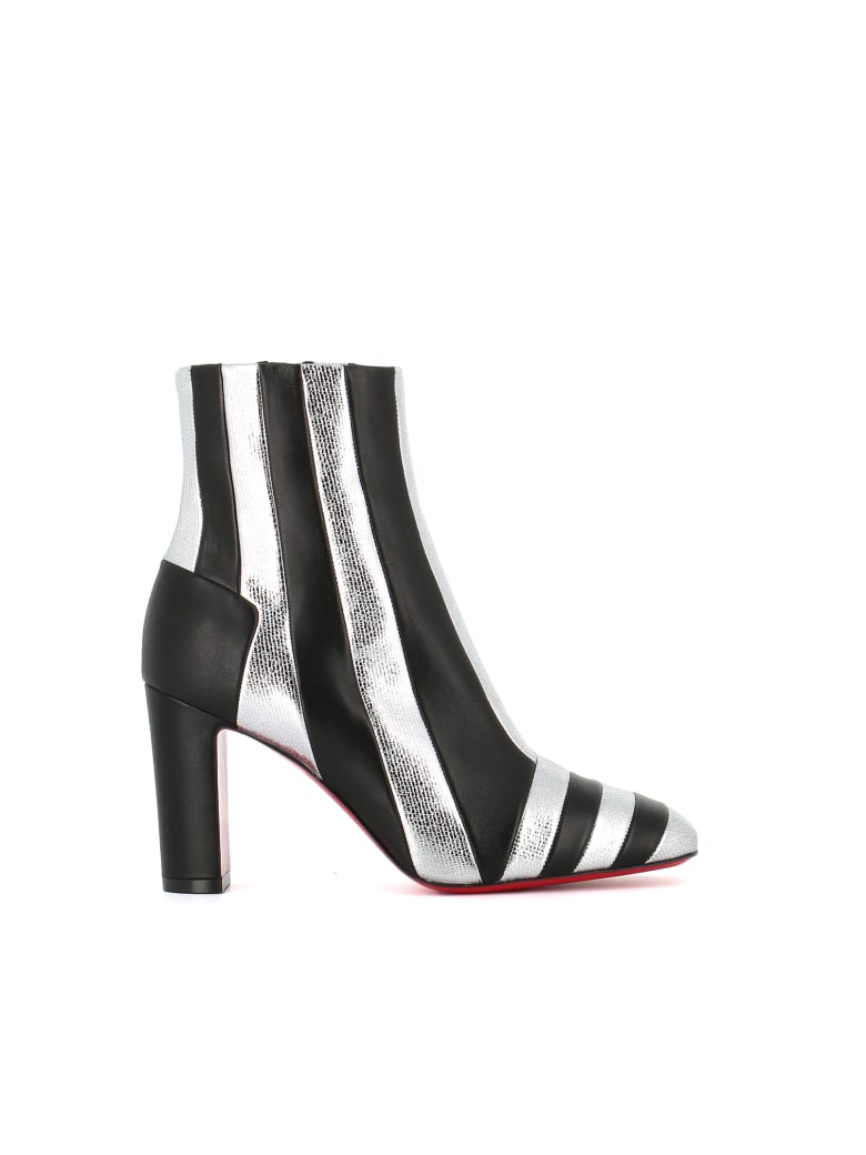 Christian Louboutin Ankle Boot The Joker 85 - Silver/black