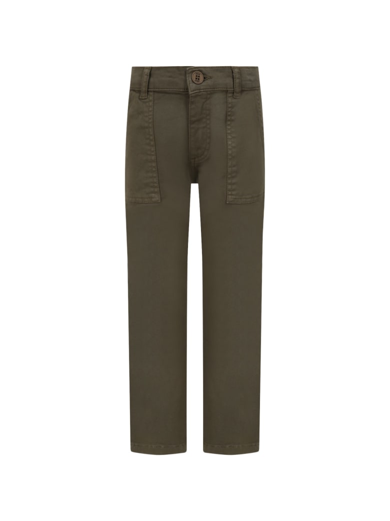 Douuod Militay Green Pants For Boy - Green