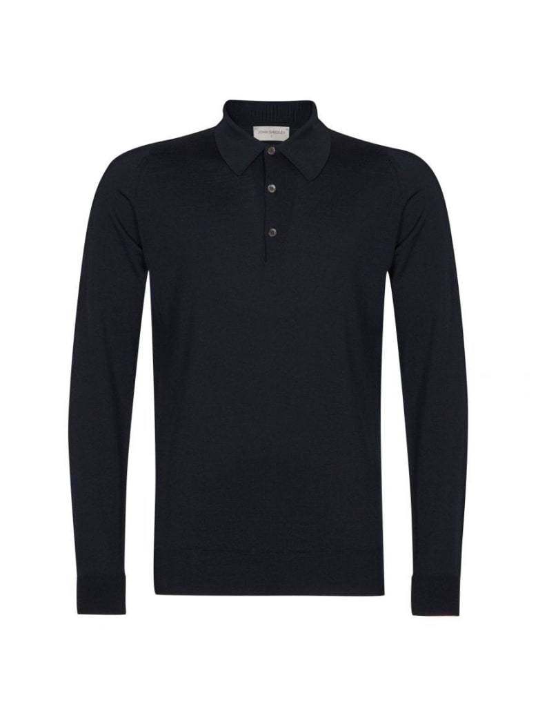John Smedley Dorset Shirt Ls - Midnight