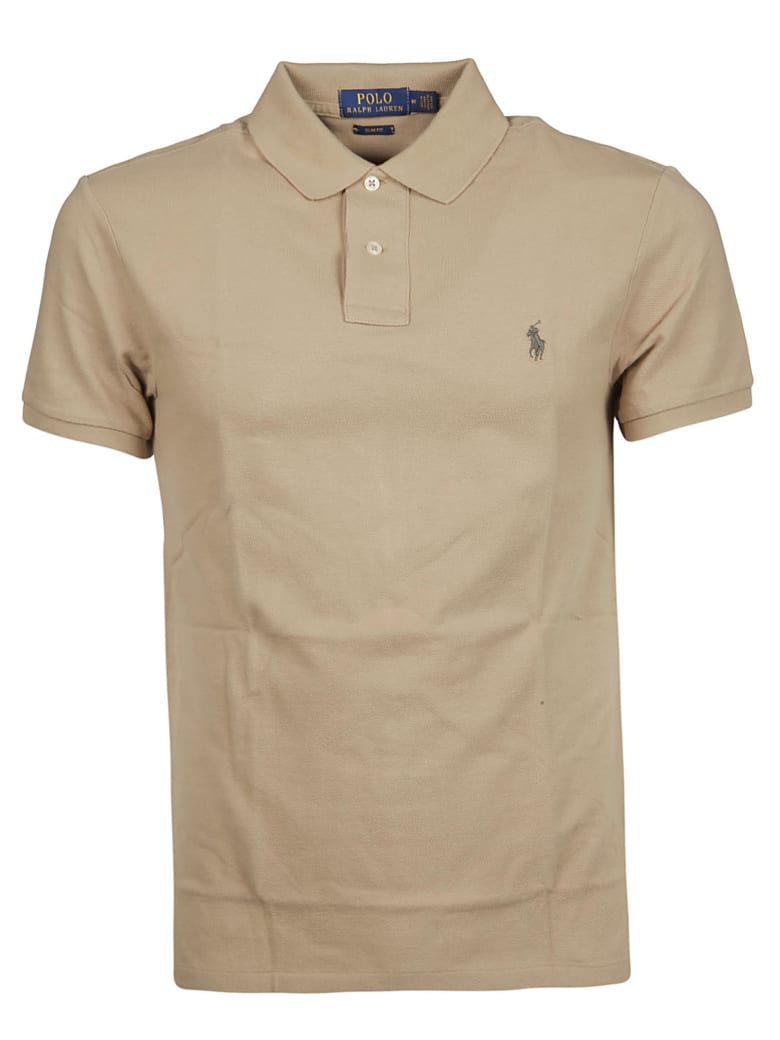 khaki ralph lauren t shirt