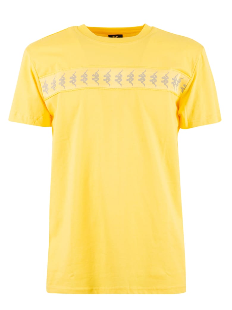 kappa t shirt yellow