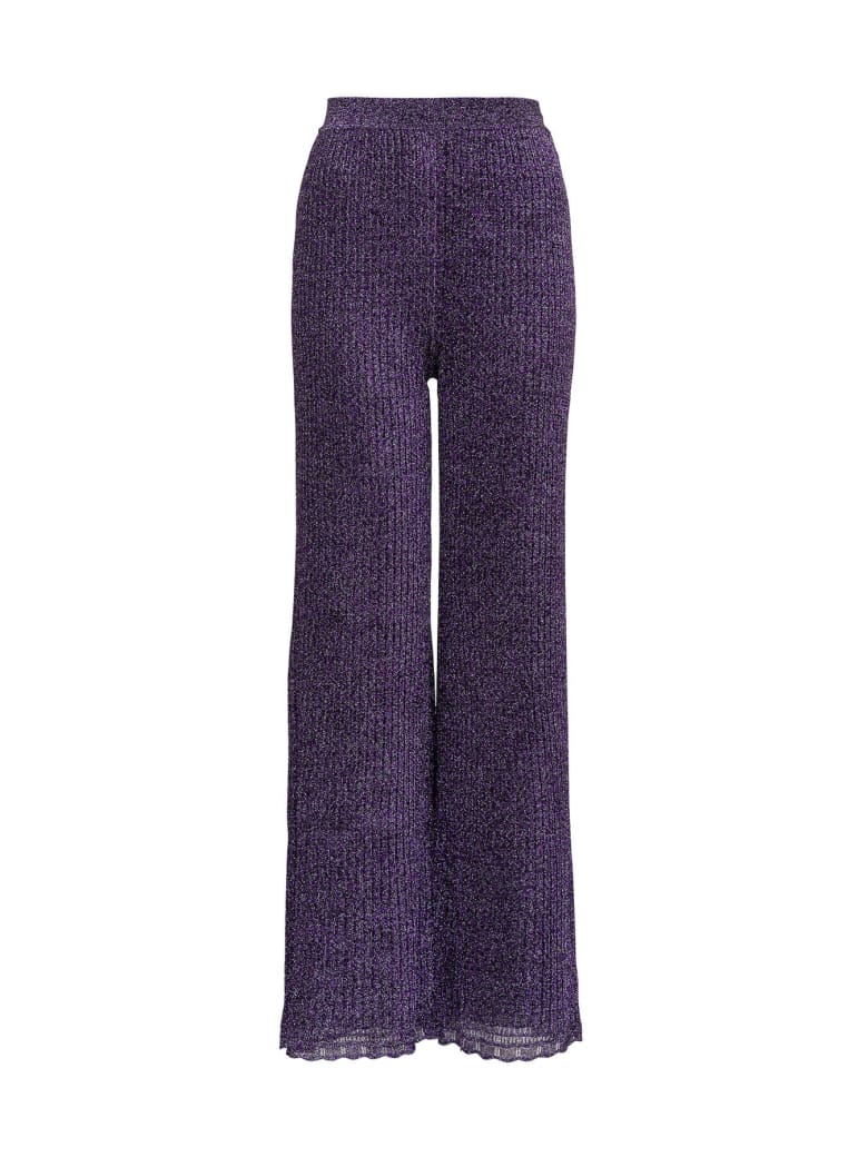 M Missoni Lurex Pants - Viola
