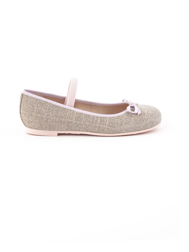 Pretty Ballerinas Glitter Flat Ballerina - Cipria