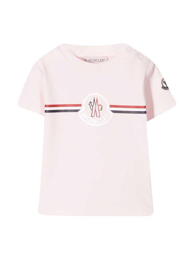 Moncler Pink T-shirt - Rosa