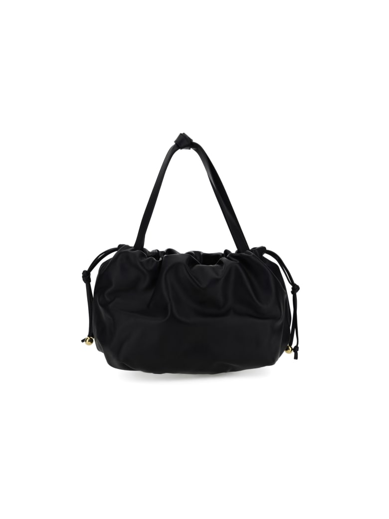 Bottega Veneta The Bulb Shoulder Bag Medium - BLACK/GOLD
