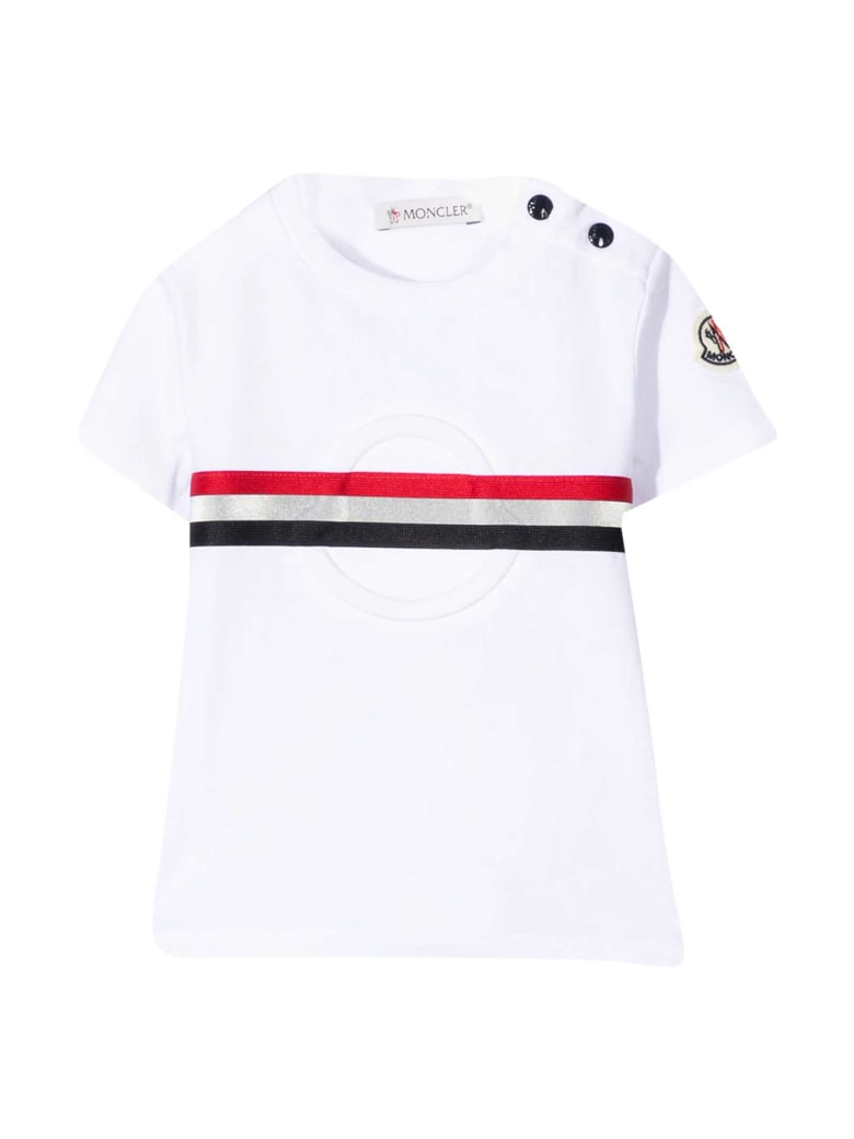 Moncler White T-shirt - Bianco