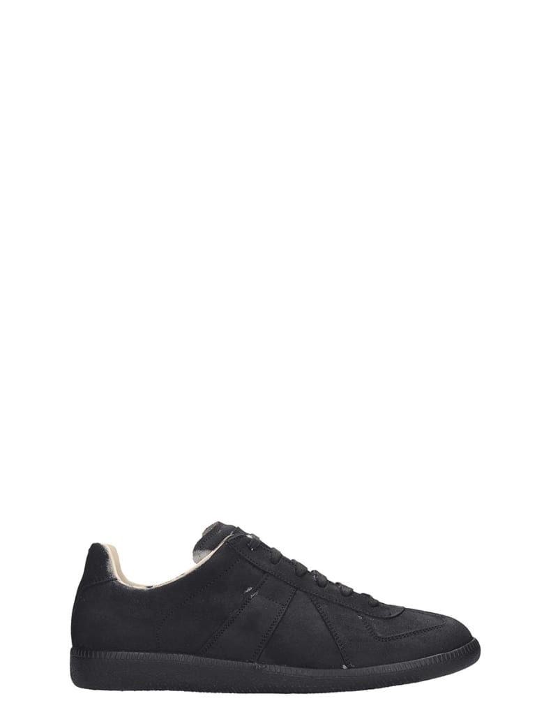 maison margiela replica sneaker black