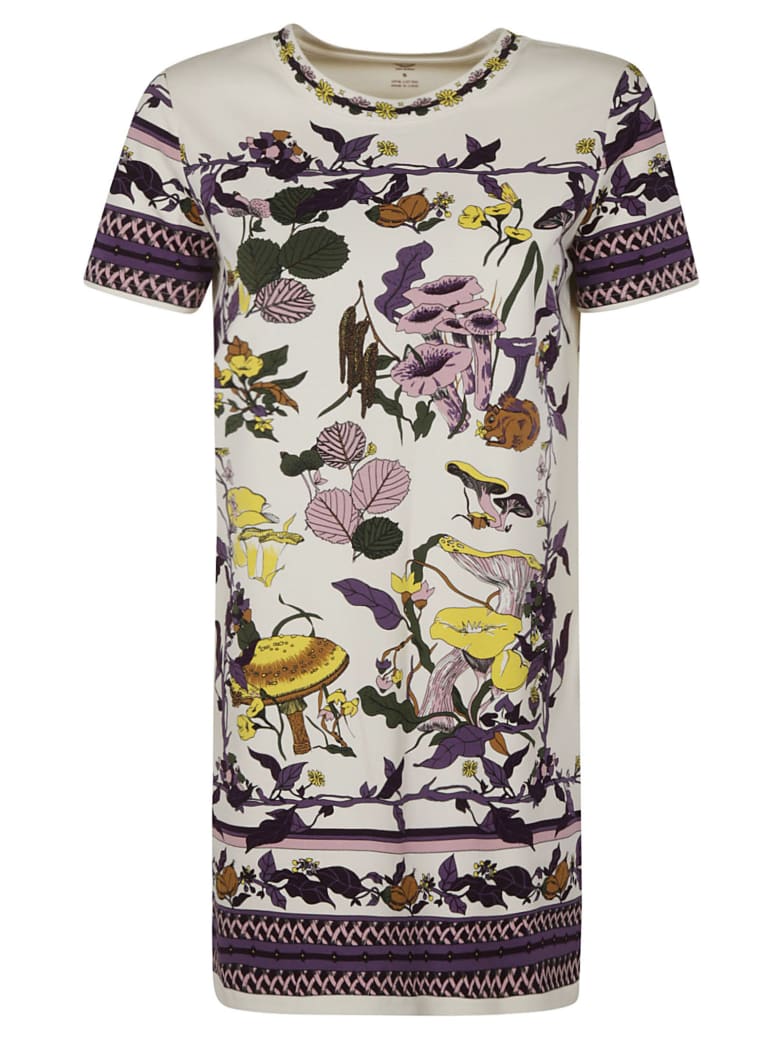 Tory Burch Mushroom Party T-shirt Dress - Multicolor