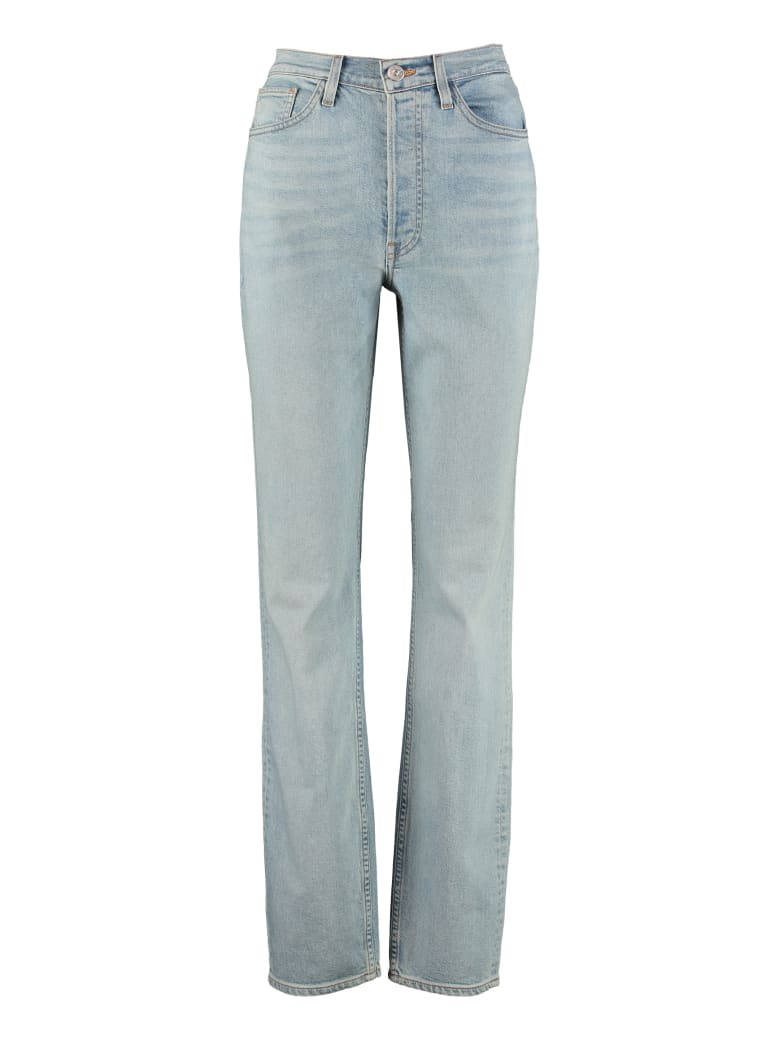 3x1 3x1 And Mimi Cuttrell - Kirk Straight Leg Jeans - Denim