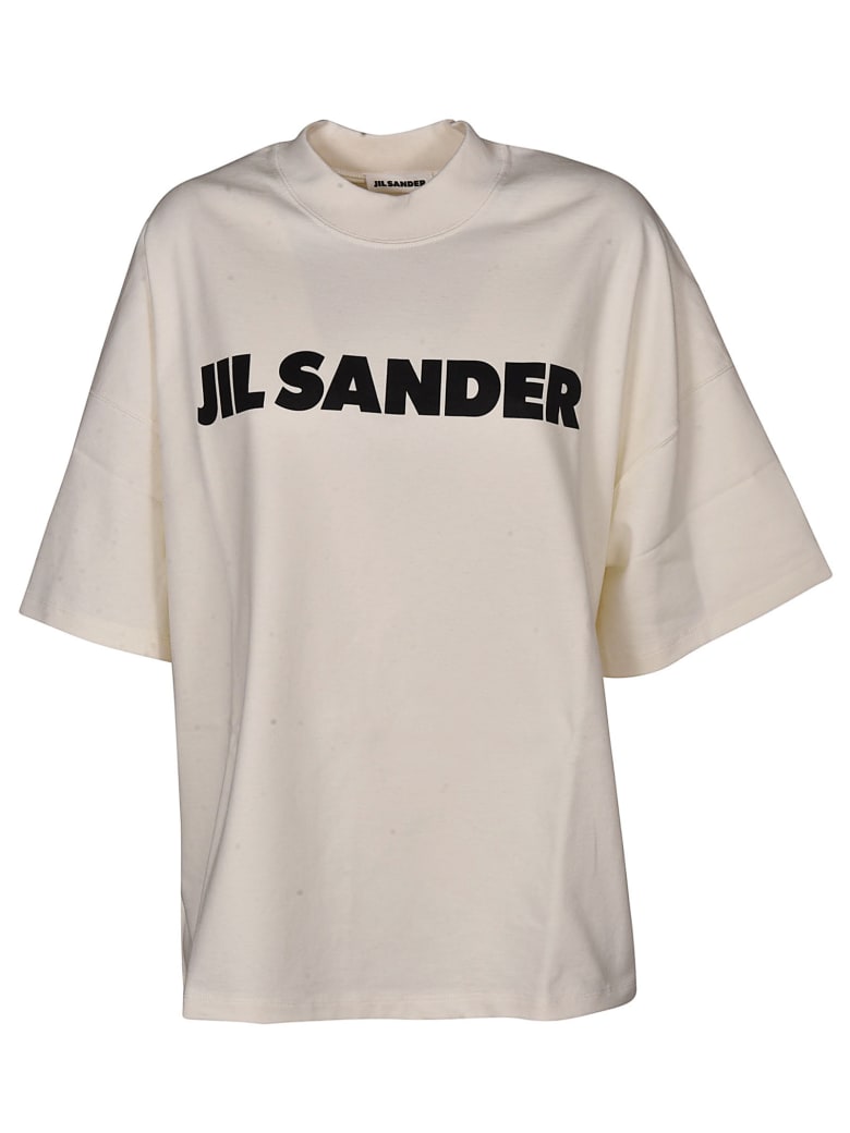 Jil Sander Jil Sander Logo Print T-shirt - 11009251 | italist