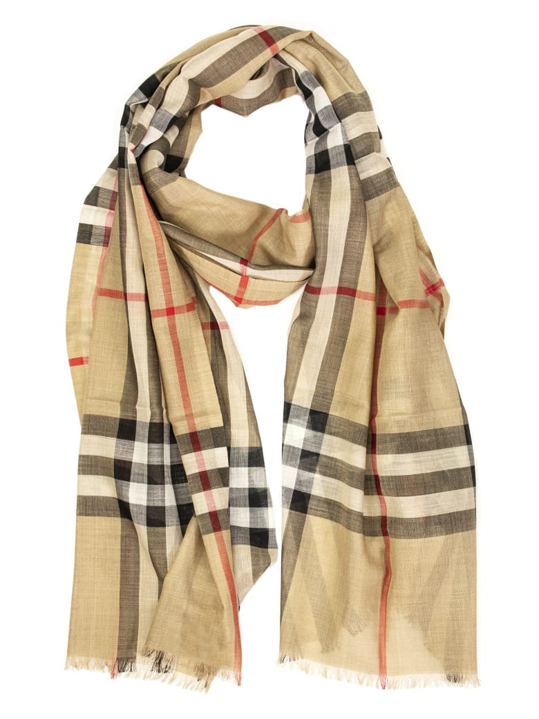 burberry check scarf sale