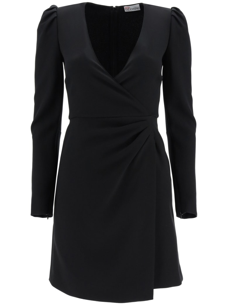 RED Valentino Crepe Double Stretch Mini Dress