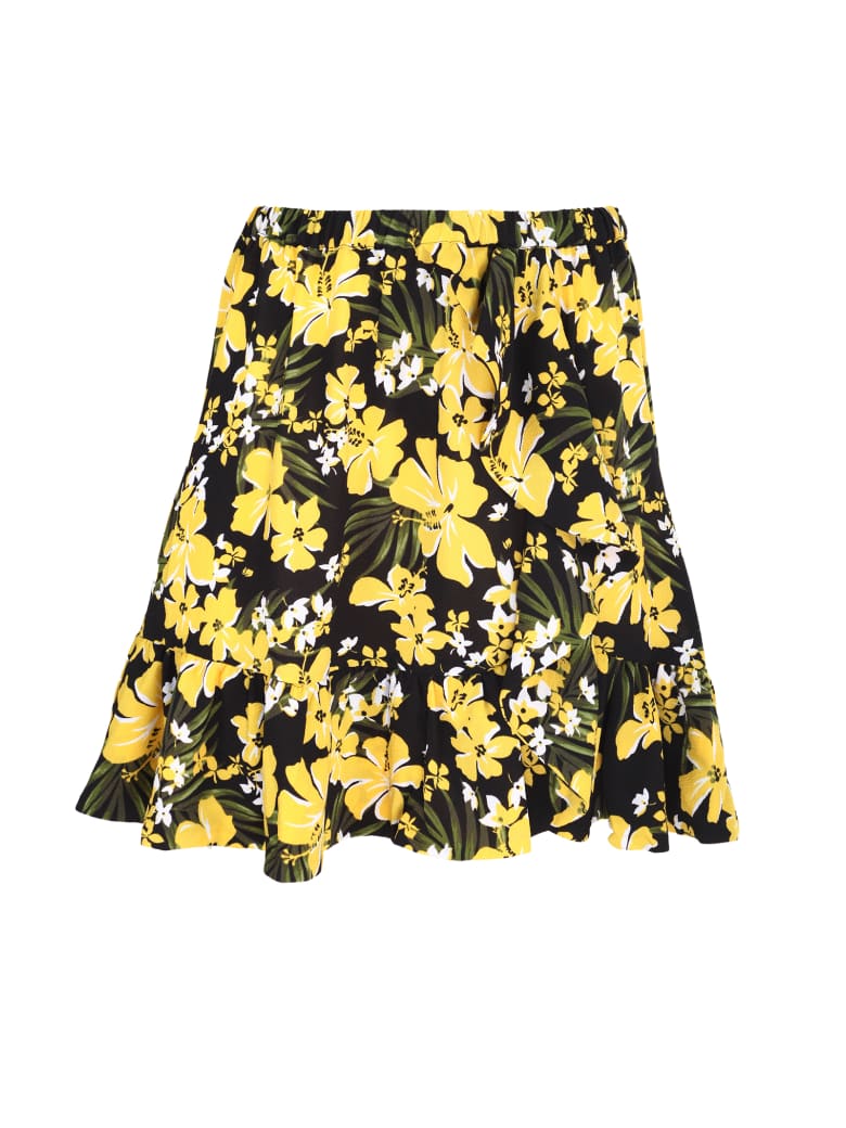 michael kors skirts yellow