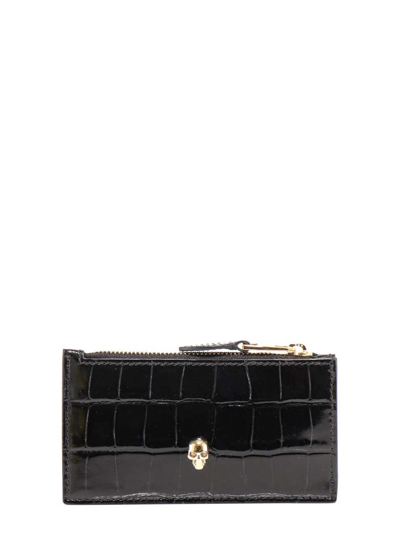 Alexander McQueen Card Holder - Black