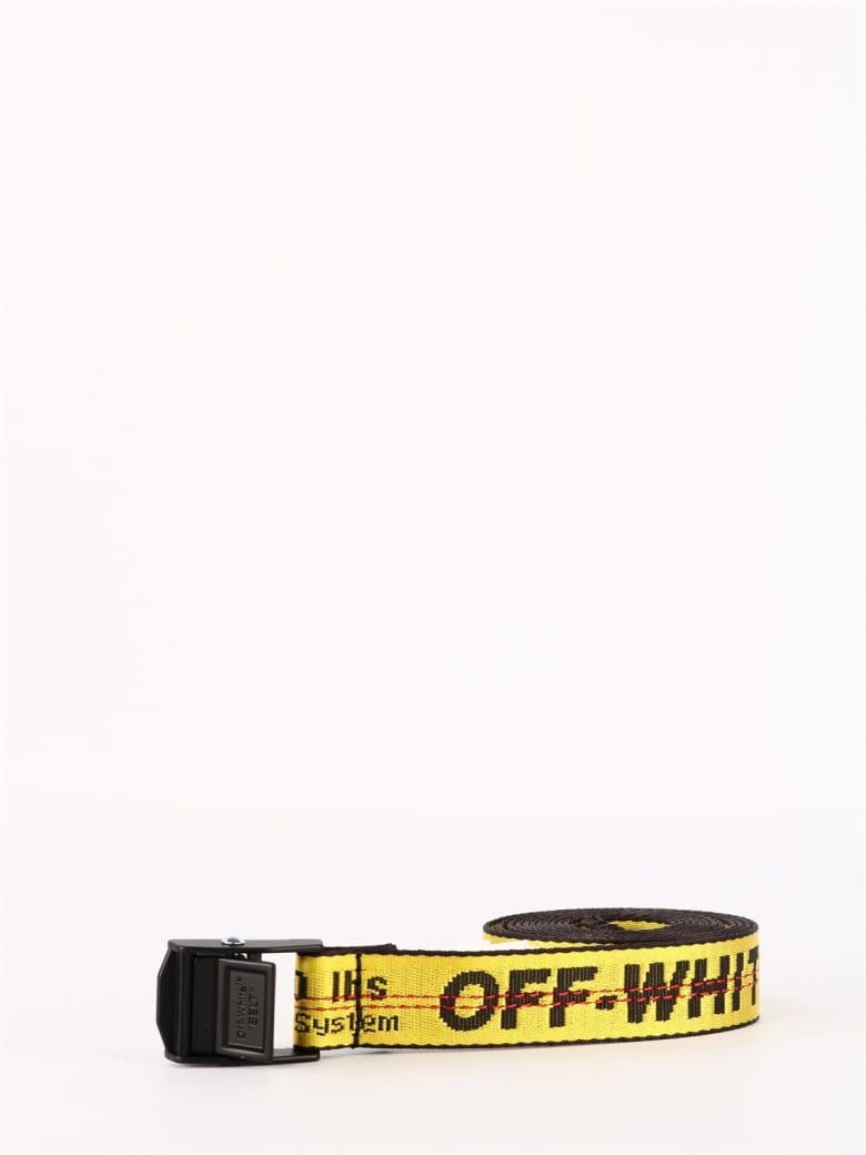 Off-White Mini Industrial Belt - Giallo