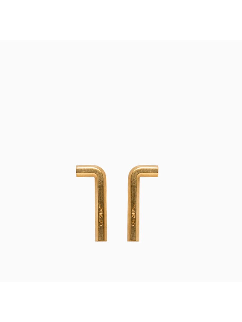 Off-White Small Allen Earrings Owod065f20met001 - 7600