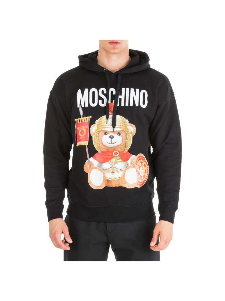 2019 HOT Unisex MEN'S Moschino teddy bear Hoodie Sweater Coat