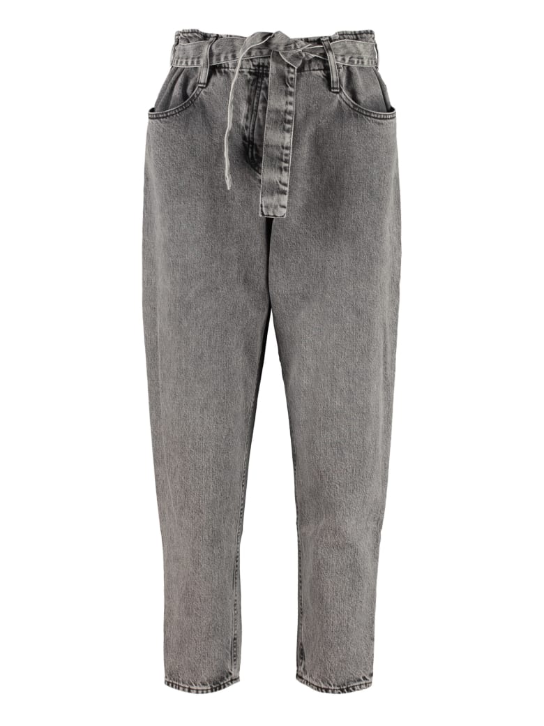 3x1 Cropped-fit Jeans - grey