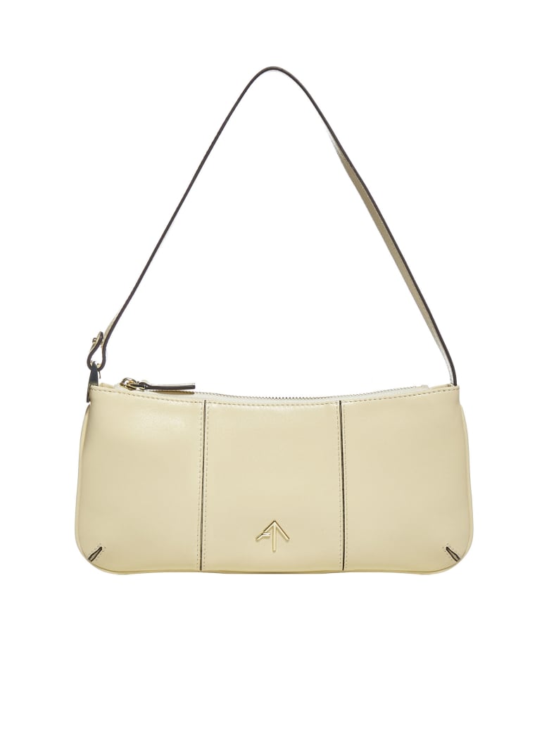 MANU Atelier Pita Leather Bag - Vanilla
