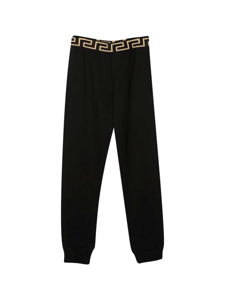 Young Versace Black Joggers - Nero