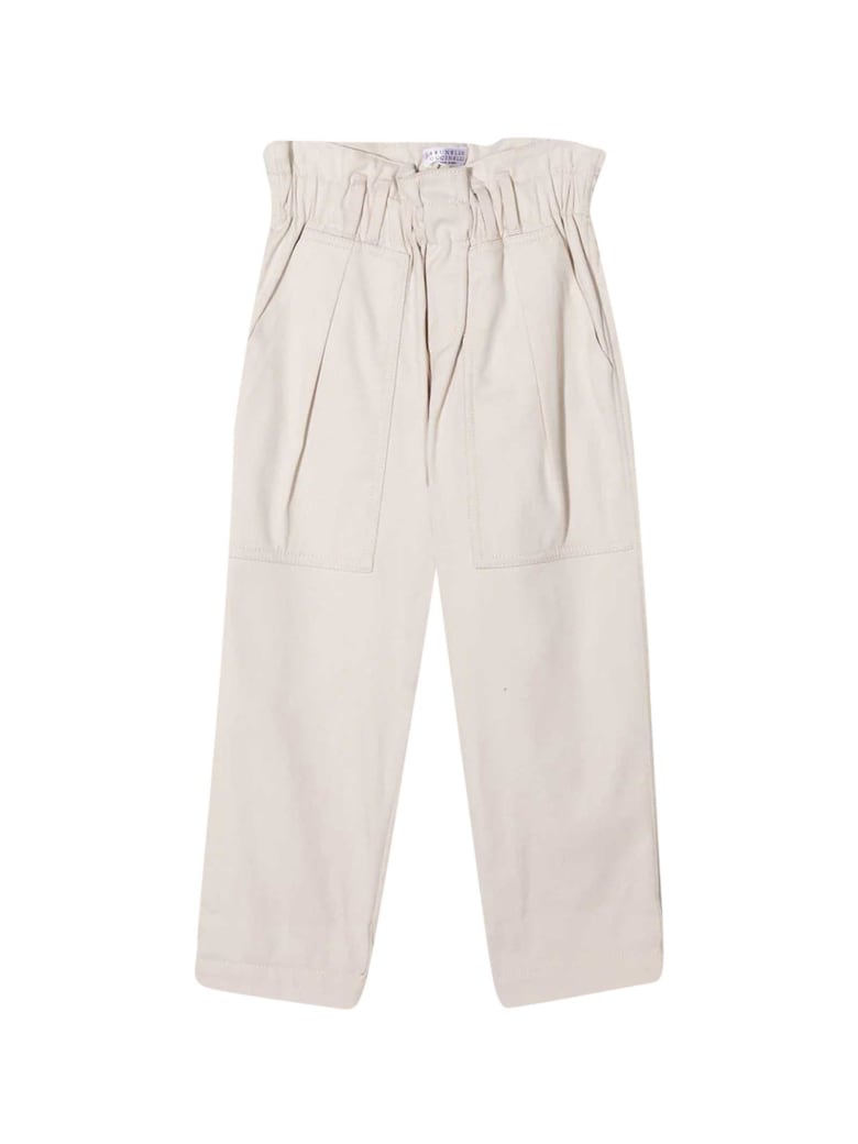 Brunello Cucinelli White Trousers - Bianco