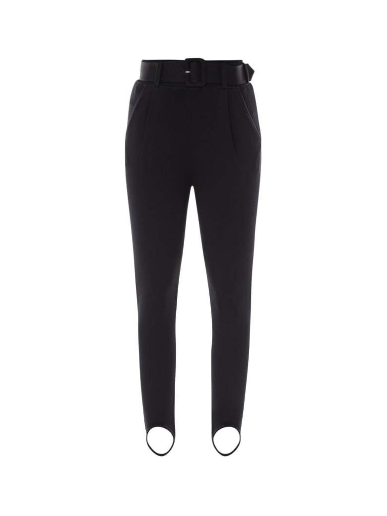 self-portrait Trousers - Black