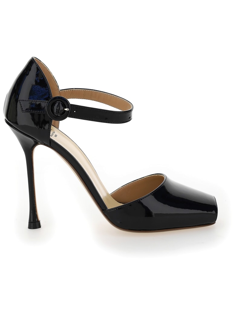 Francesco Russo Patca Dorsay Pumps - Nero