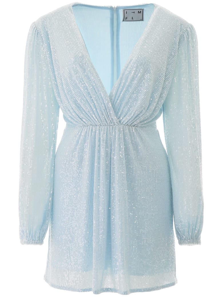 In The Mood For Love Young Dress - LIGHT BLUE (Light blue)