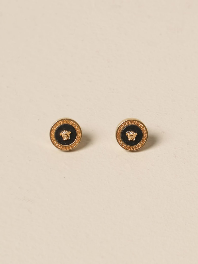 Versace Jewel Versace Earrings With Medusa Head - Gold