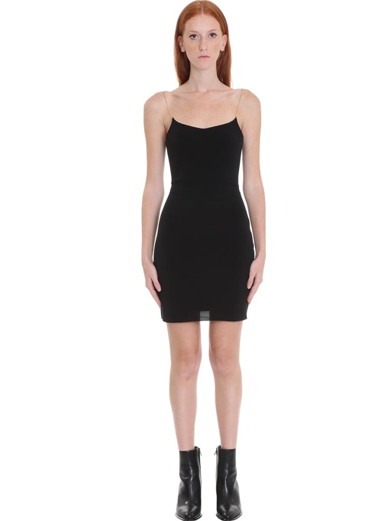 alexander wang black dress