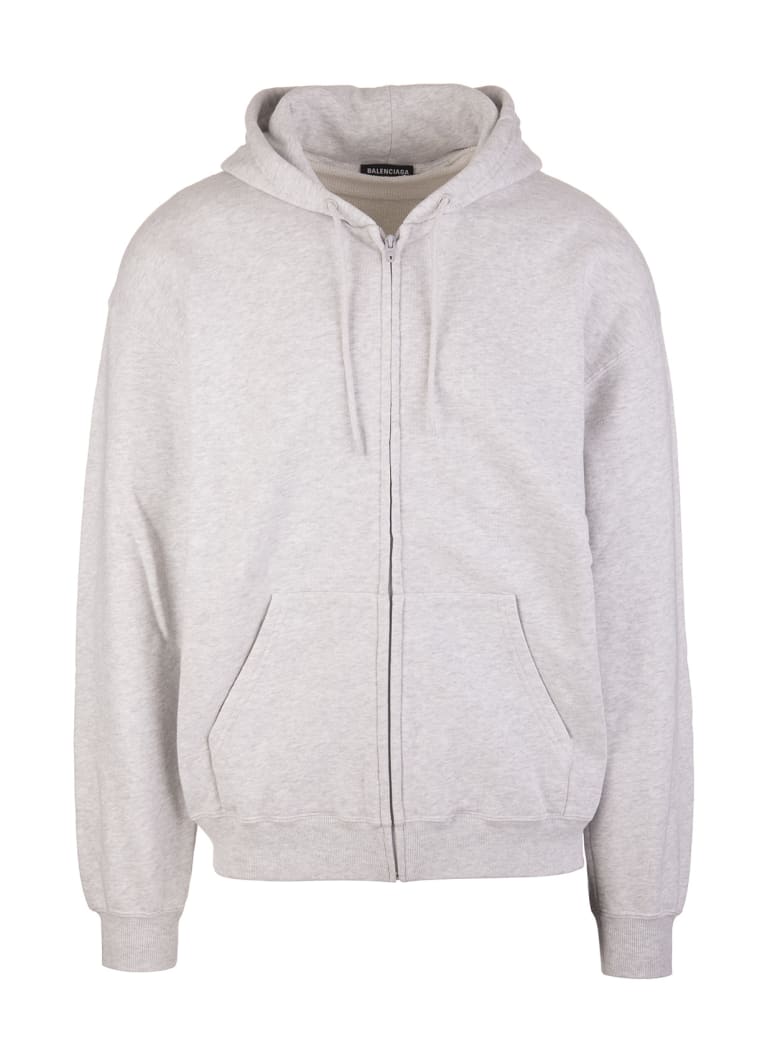 Balenciaga Bb Logo Hoodie - Lhg/black