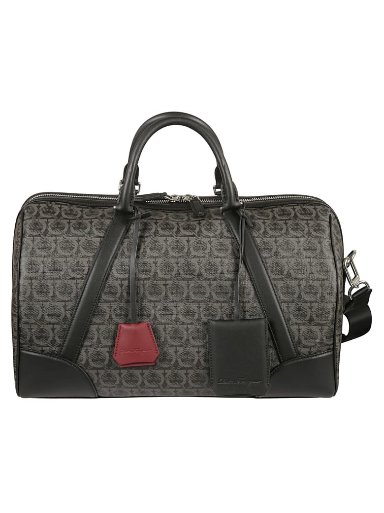 Salvatore Ferragamo Travel Holdall - Black/Grey