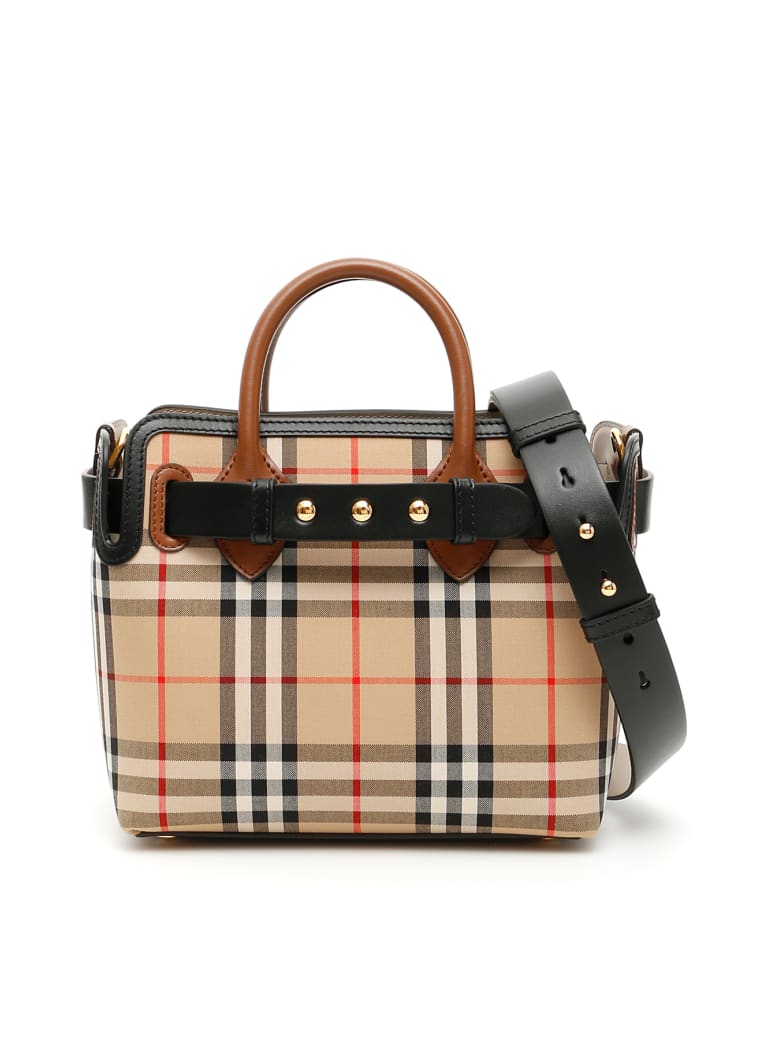 Burberry Burberry Vintage Check The Belt Baby Bag - ARCHIVE BEIGE ...