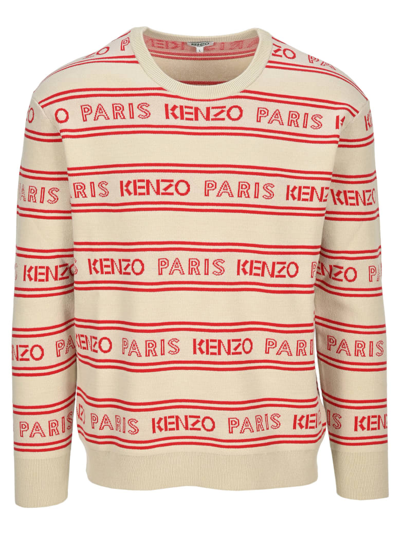 kenzo paris red sweater