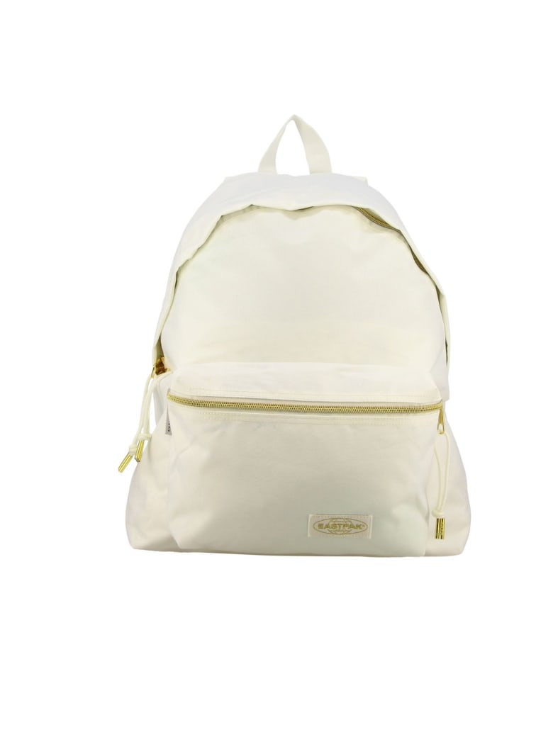 white eastpak backpack