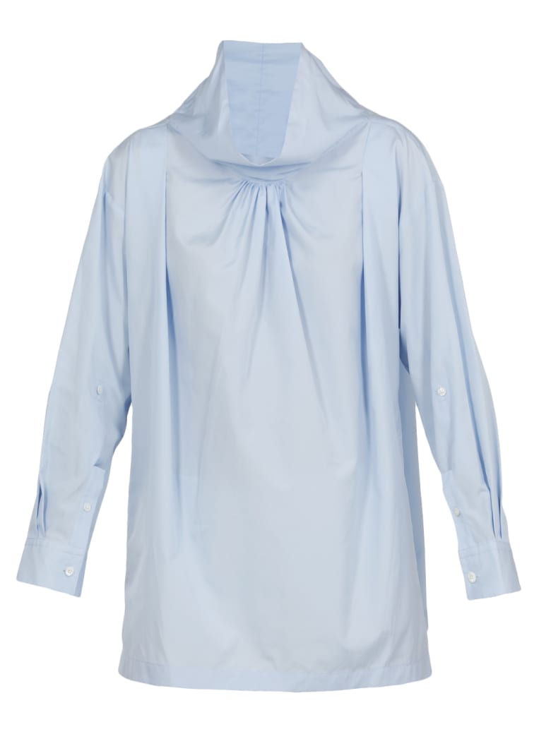 3.1 Phillip Lim Cotton Blouse - OXFORD BLUE