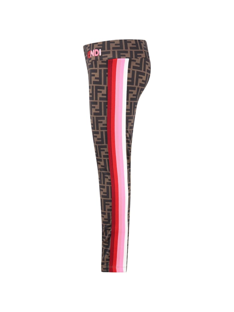 fendi kids leggings