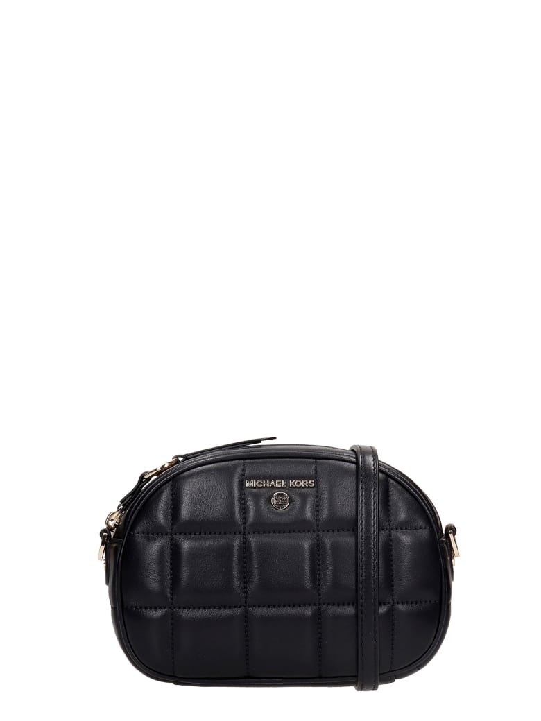 Michael Kors Shoulder Bag In Black Leather - Nero
