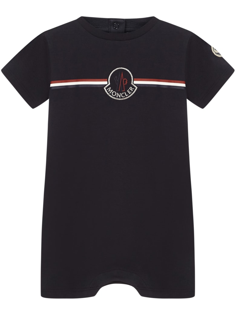 Moncler Enfant Romper - Blu navy