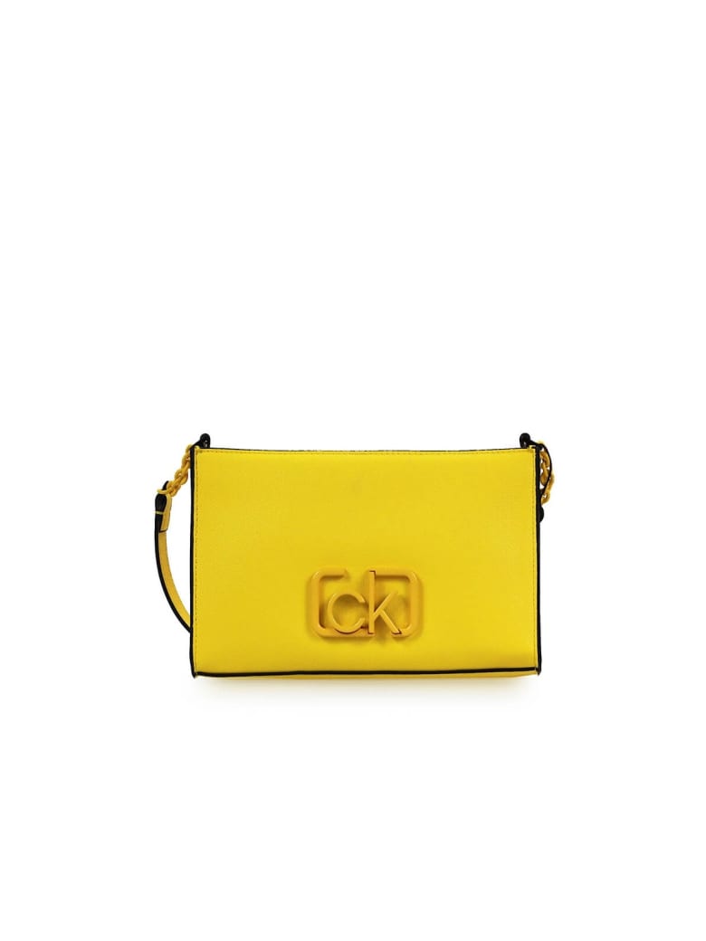 calvin klein yellow bag