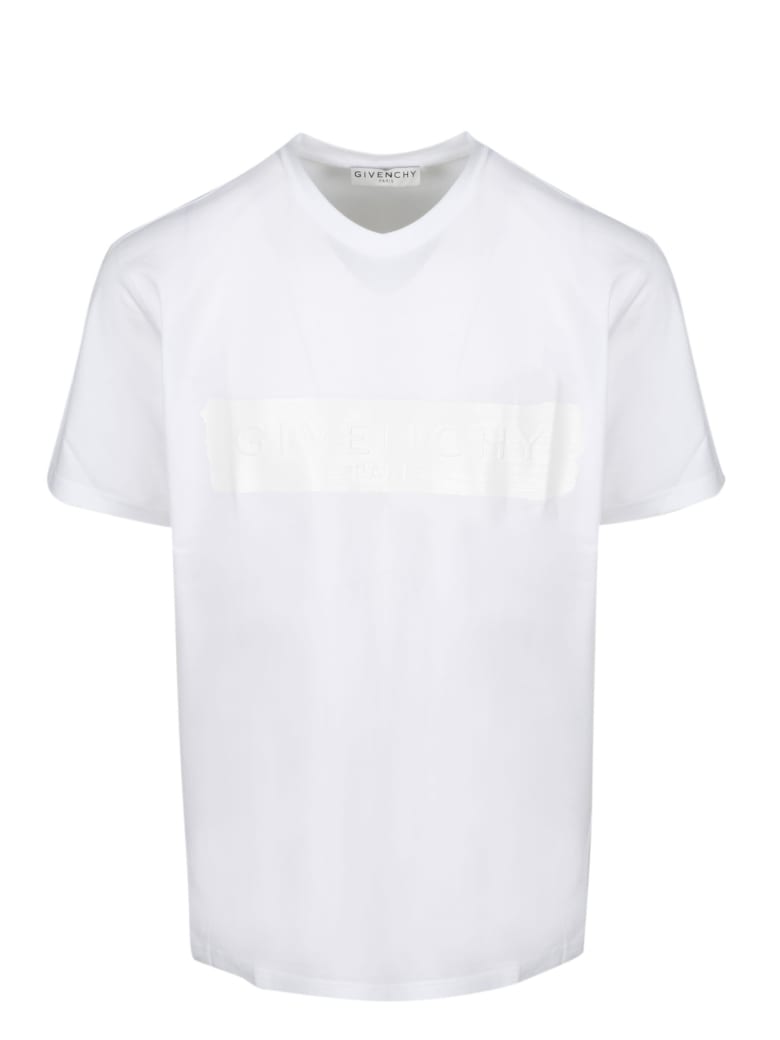 Givenchy Rubber Logo Tape T-shirt - White