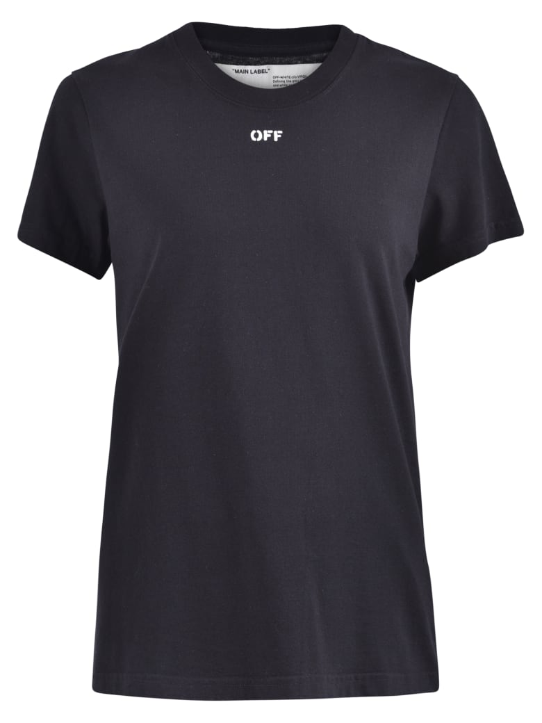 Off-White Off-White Branded T-shirt - Black - 11067027 | italist