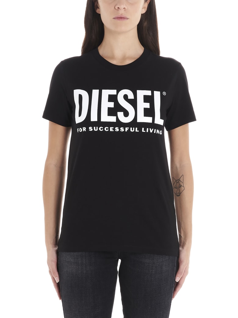 Diesel 'sily Wx' T-shirt - Black